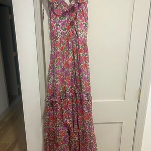Banjanan floral maxi dress- size small